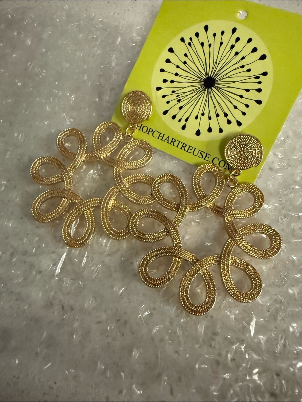 Gold Loop Statement Earrings - Women Jewelry